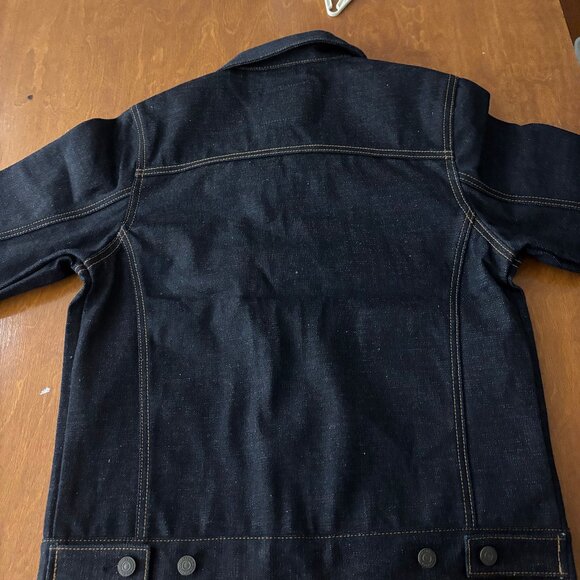 21Oz Rainbow Selvedge Denim Jacket - Picture 5 of 10